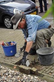 Stolpersteenlegging vrijdag 24 augustus 2012. Foto’s Willy Gelinck